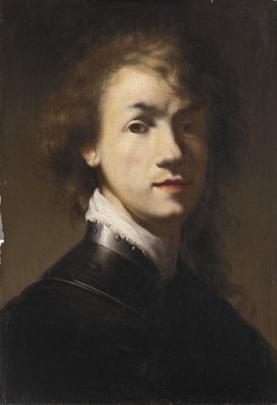 Portrait de Rembrandt avec gorgerin - Rembrandt van Rijn