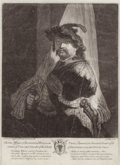 Portrait de Guillaume Tell - Rembrandt van Rijn