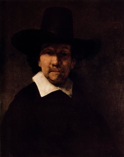 Portrait du poète Jeremias de Decker, vers 1666 - Rembrandt van Rijn
