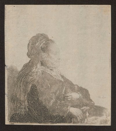 Portrait de ma mère - Rembrandt van Rijn