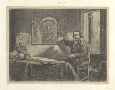 Portrait du pharmacien Abraham Francen - Rembrandt van Rijn