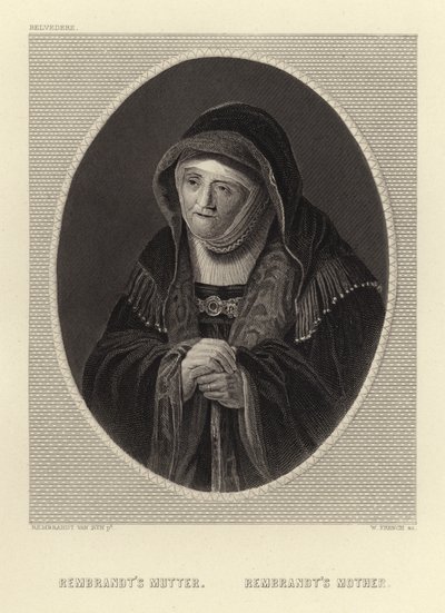 La Mère de Rembrandt - Rembrandt van Rijn