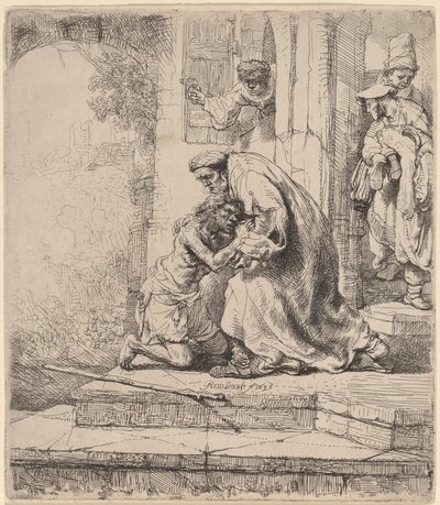 Retour du fils prodigue - Rembrandt van Rijn