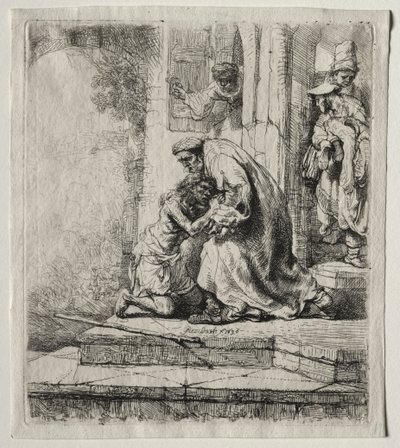 Retour du fils prodigue - Rembrandt van Rijn