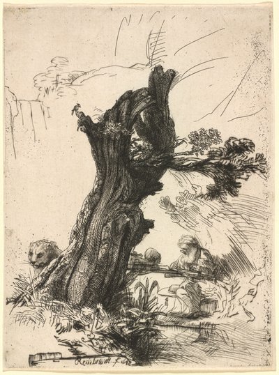 Saint Jérôme à côté d