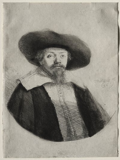 Samuel Manasseh Ben Israël - Rembrandt van Rijn