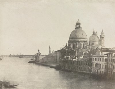 Santa Maria della Salute, vue du Grand Canal, Venise - Rembrandt van Rijn