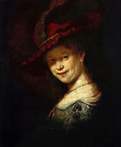 Saskia van Uylenburgh en tant que fille, 1633 - Rembrandt van Rijn