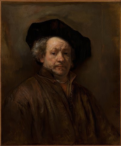 Autoportrait - Rembrandt van Rijn