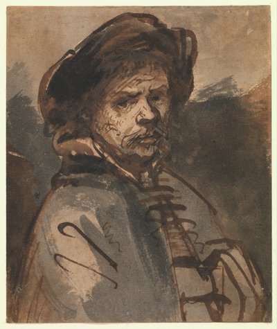 Autoportrait, 1635-40 - Rembrandt van Rijn