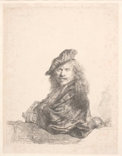 Autoportrait - Rembrandt van Rijn