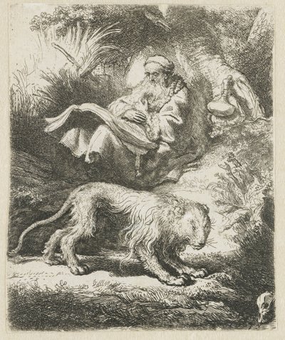 Saint Jérôme lisant - Rembrandt van Rijn