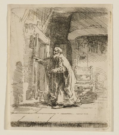 La cécité de Tobit - Rembrandt van Rijn