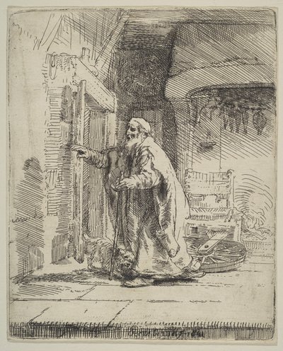 La Cécité de Tobit, 1651 - Rembrandt van Rijn