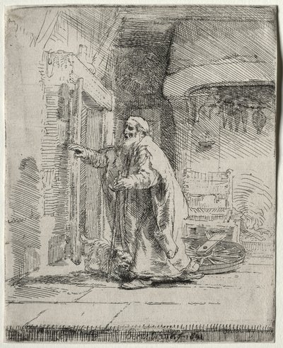 La Cécité de Tobit : La Grande Plaque, 1651 - Rembrandt van Rijn