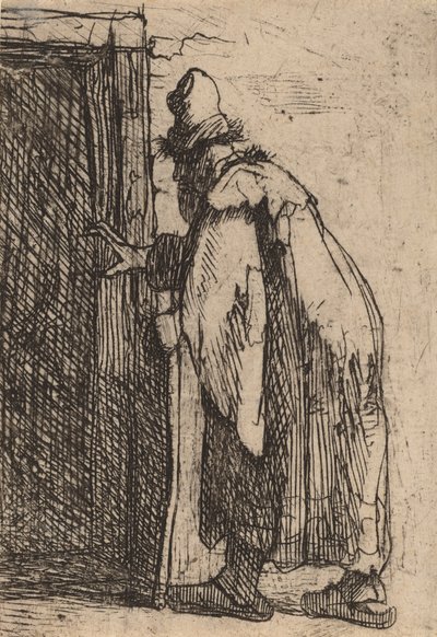 La cécité de Tobit : une esquisse, vers 1629 - Rembrandt van Rijn