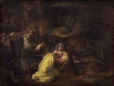 La Circoncision, 1661 - Rembrandt van Rijn