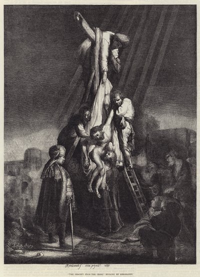 La Descente de Croix - Rembrandt van Rijn