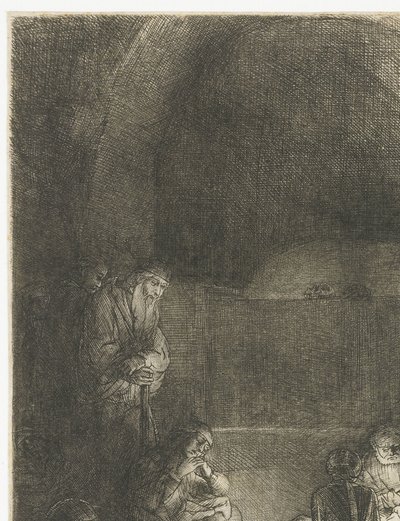 La Mise au tombeau - Rembrandt van Rijn