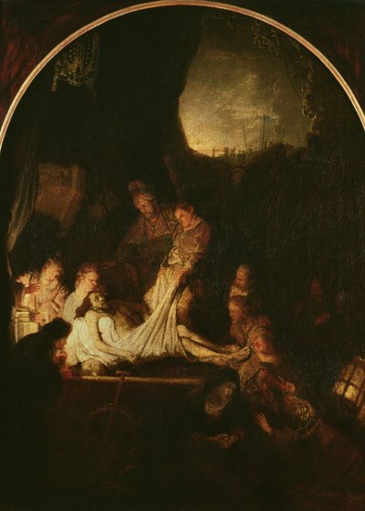 La Mise au Tombeau, vers 1639 - Rembrandt van Rijn