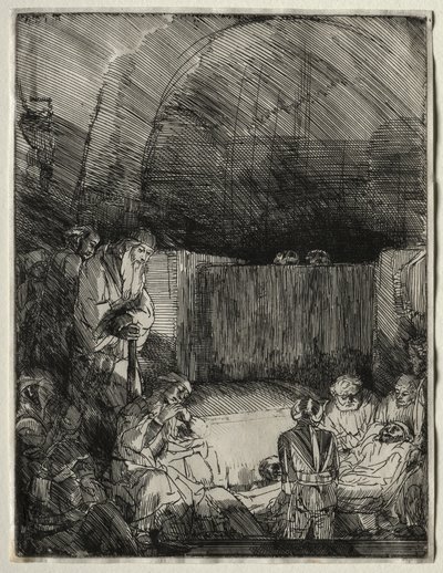 La Mise au tombeau, vers 1654 - Rembrandt van Rijn