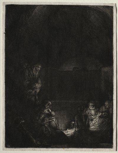 La Mise au Tombeau, vers 1654 - Rembrandt van Rijn