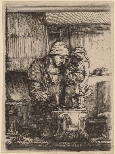Le bijoutier - Rembrandt van Rijn
