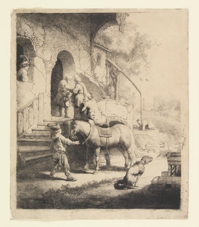 Le Bon Samaritain - Rembrandt van Rijn