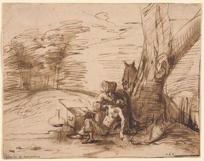 Le Bon Samaritain - Rembrandt van Rijn