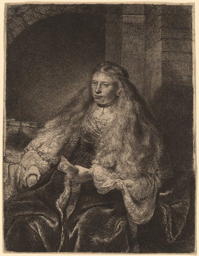 La Grande Mariée juive - Rembrandt van Rijn