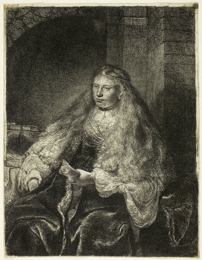 La Grande Mariée Juive - Rembrandt van Rijn