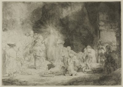 La gravure des cent florins - Rembrandt van Rijn