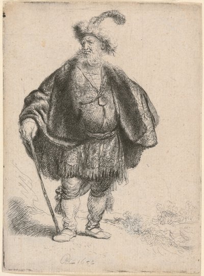 Le Persan - Rembrandt van Rijn