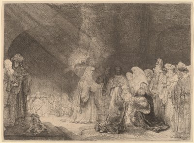 La Présentation au Temple - Rembrandt van Rijn
