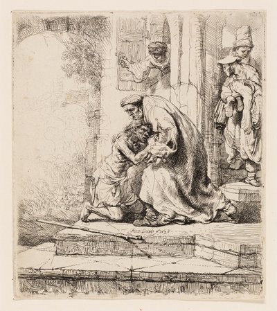 Le retour du fils prodigue - Rembrandt van Rijn