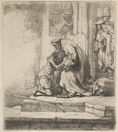 Le Retour du fils prodigue - Rembrandt van Rijn