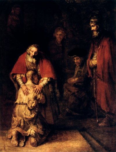 Le Retour du Fils Prodigue, vers 1668 - Rembrandt van Rijn