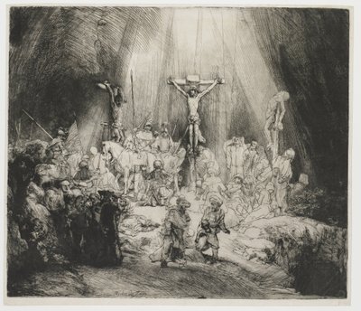Les Trois Croix - Rembrandt van Rijn