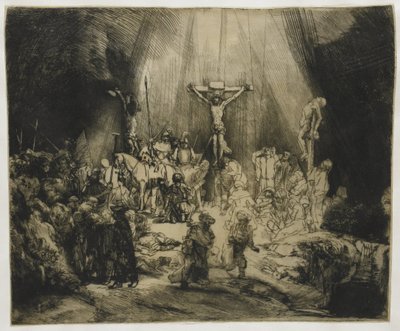 Les Trois Croix - Rembrandt van Rijn