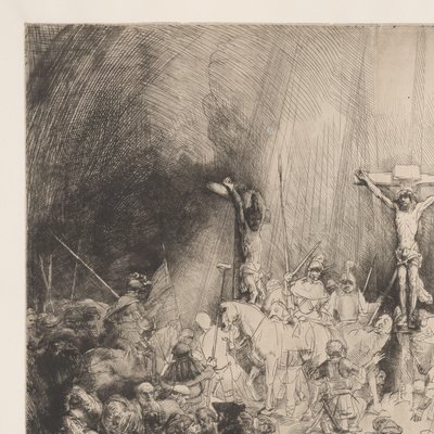 Les Trois Croix - Rembrandt van Rijn