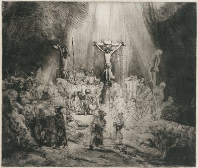 Les Trois Croix, vers 1653 - Rembrandt van Rijn