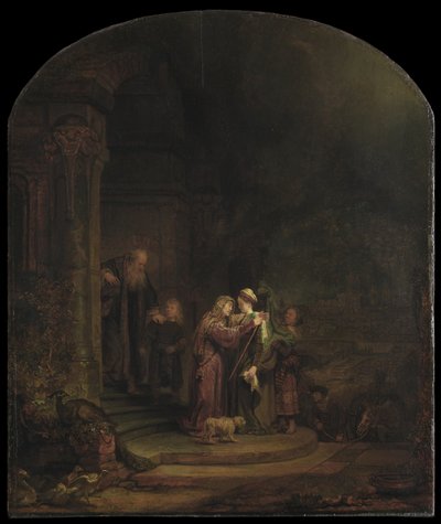 La Visitation, 1640 - Rembrandt van Rijn