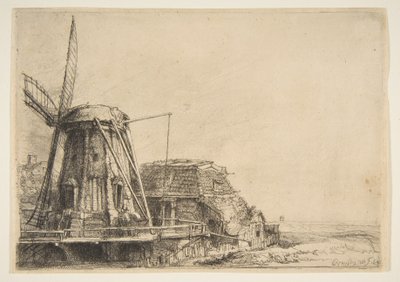 Le Moulin - Rembrandt van Rijn