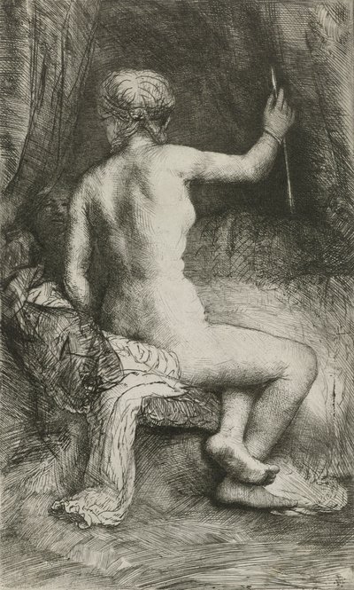 La Femme à la flèche, 1661 - Rembrandt van Rijn