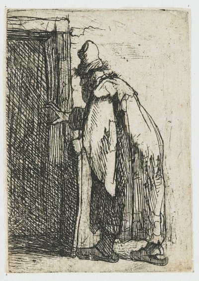 La cécité de Tobit : une esquisse - Rembrandt van Rijn