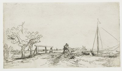 Le pont à Klein Kostverloren sur l