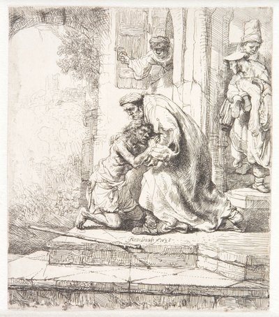 Le retour du fils prodigue - Rembrandt van Rijn