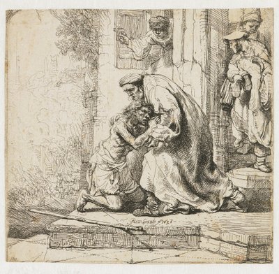 Le retour du fils prodigue - Rembrandt van Rijn