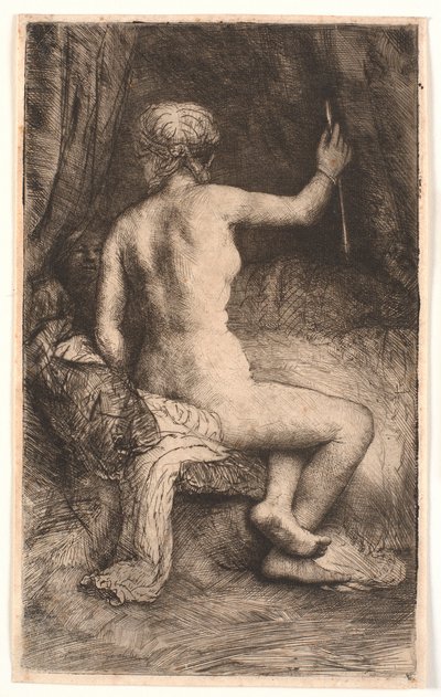 La femme à la flèche - Rembrandt van Rijn