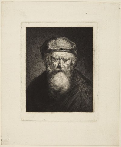 Vieillard atrabilaire - Rembrandt van Rijn